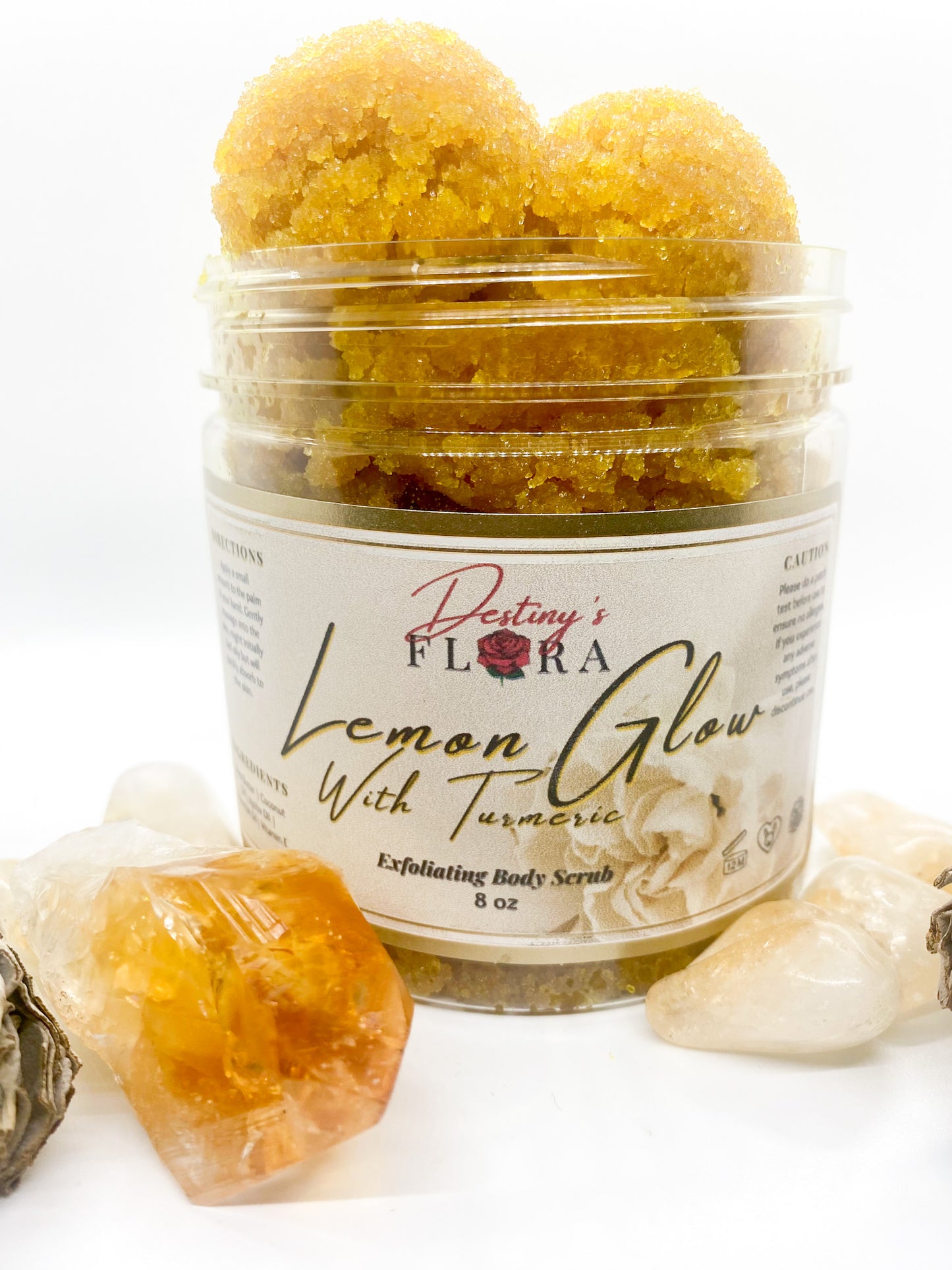 Lemon Glow with Turmeric Body Scrub