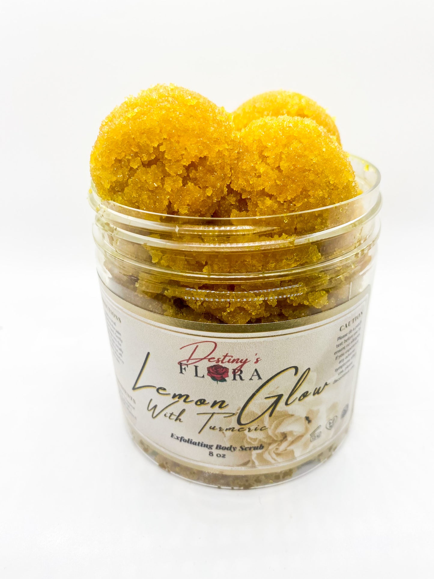 Lemon Glow with Turmeric Body Scrub